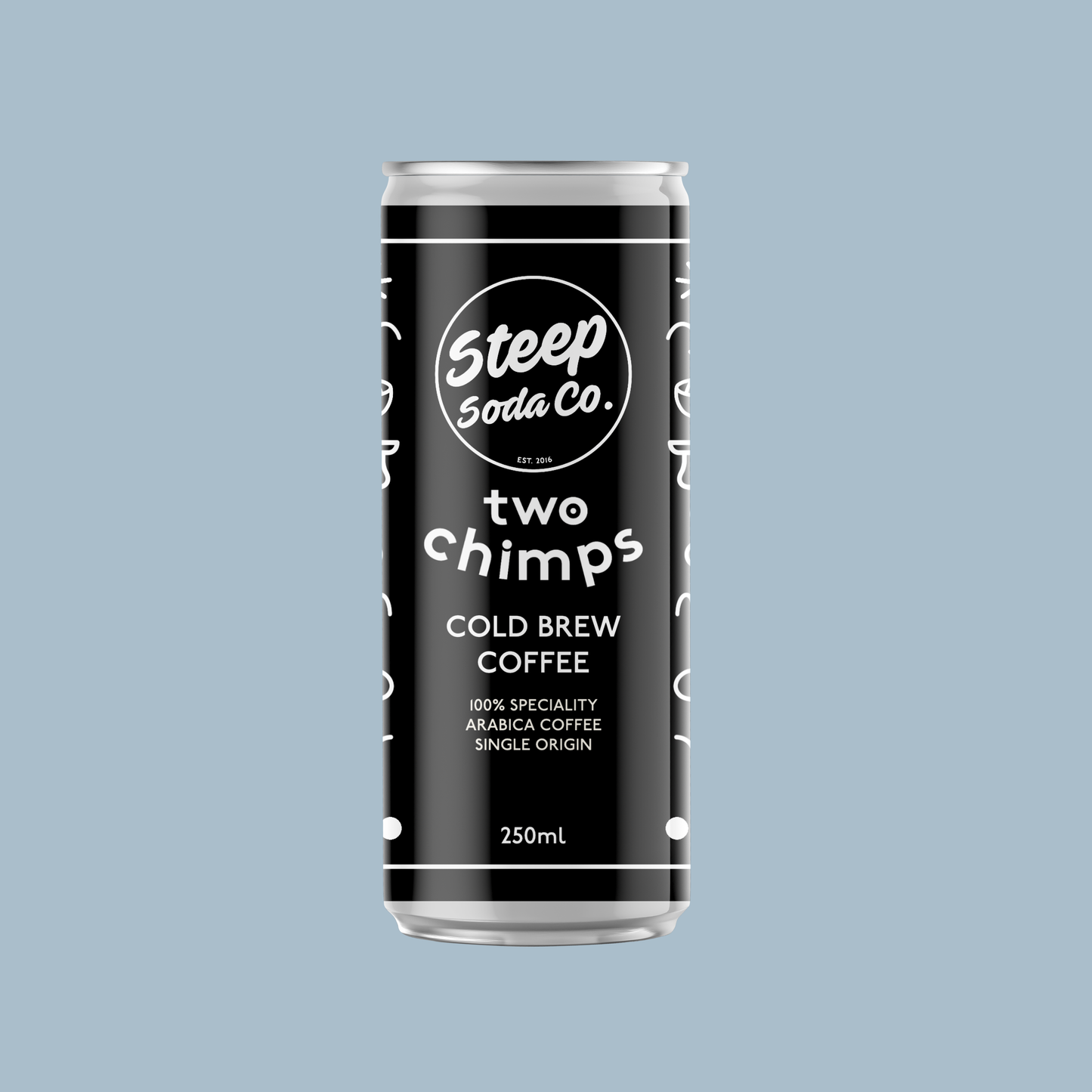 Steep Soda Co x Two Chimps Cold Brew Coffee